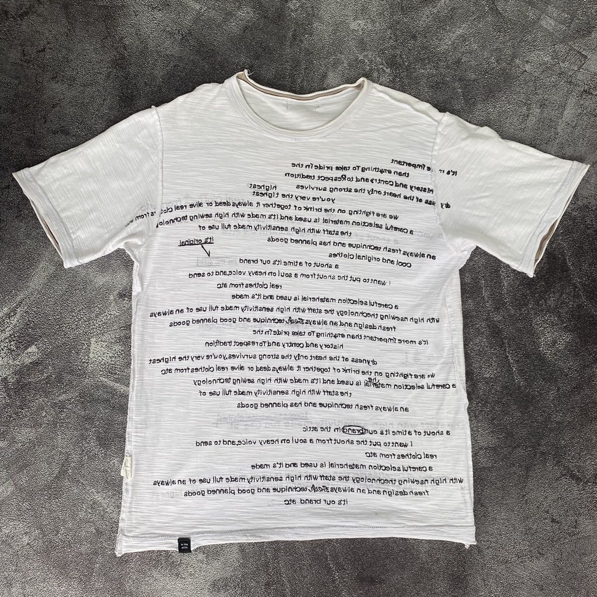 In The Attic Vintage In The Attic Reversible Double Layer Tee Size US L / EU 52-54 / 3 - 2 Thumbnail