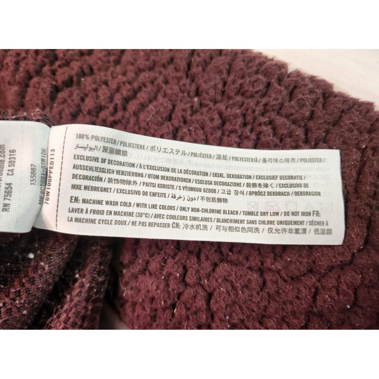 Abercrombie & Fitch Abercrombie & Fitch Women’s Brown Fleece Pullover Size M Mock Neck 1/4 Zip Pockets Warm Athleisure Sweatshirt Size M / US 6-8 / IT 42-44 - 4 Thumbnail