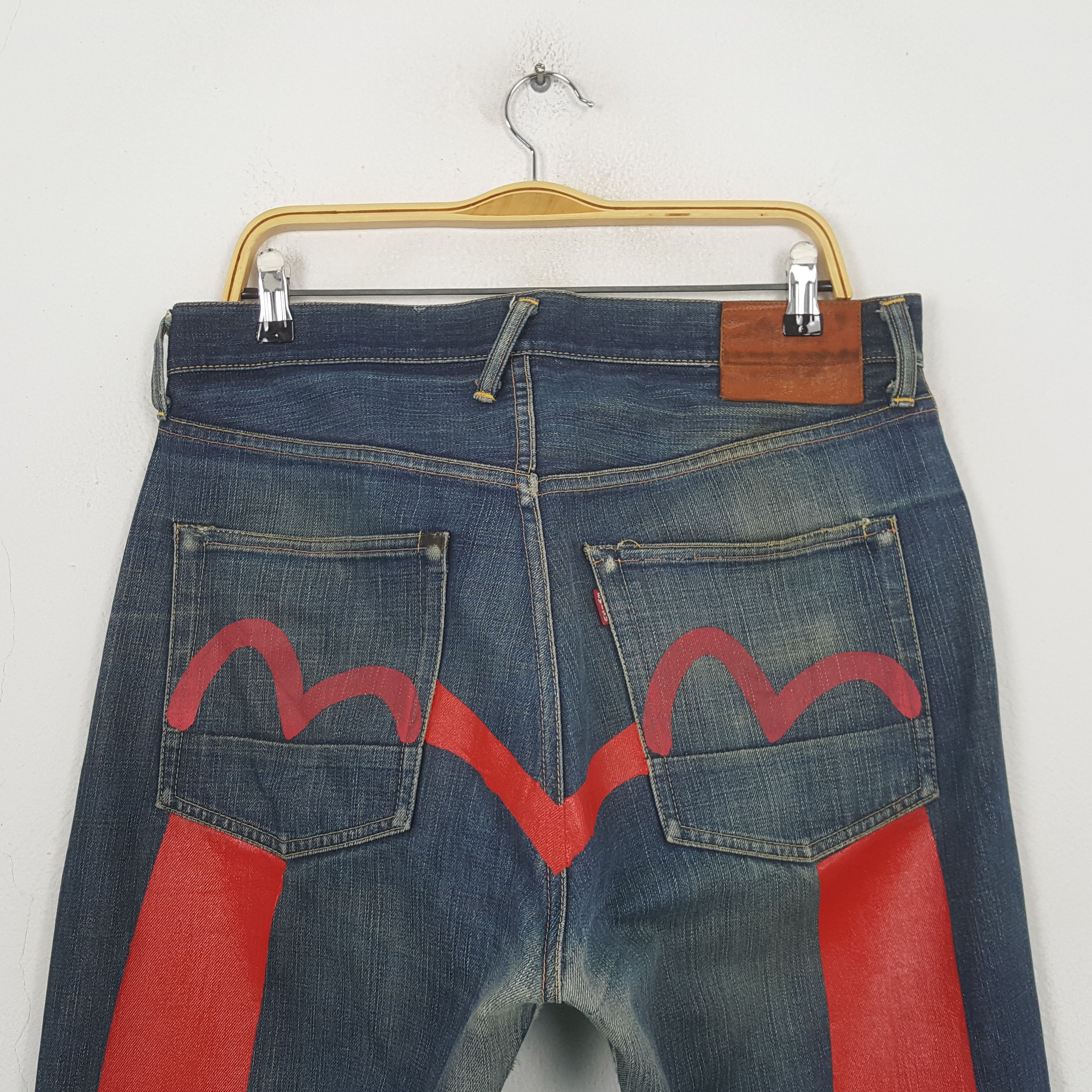 Evisu Vintage Evisu Japanese Brand Daicock Custom Jeans C297N24 Size US 34 / EU 50 - 2 Thumbnail