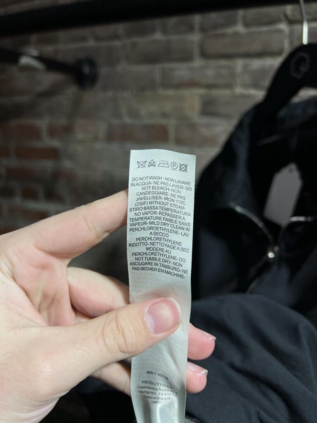 Rick Owens Rick Owens Mainline Black Jacket Sz. M Size US M / EU 48-50 / 2 - 5 Thumbnail