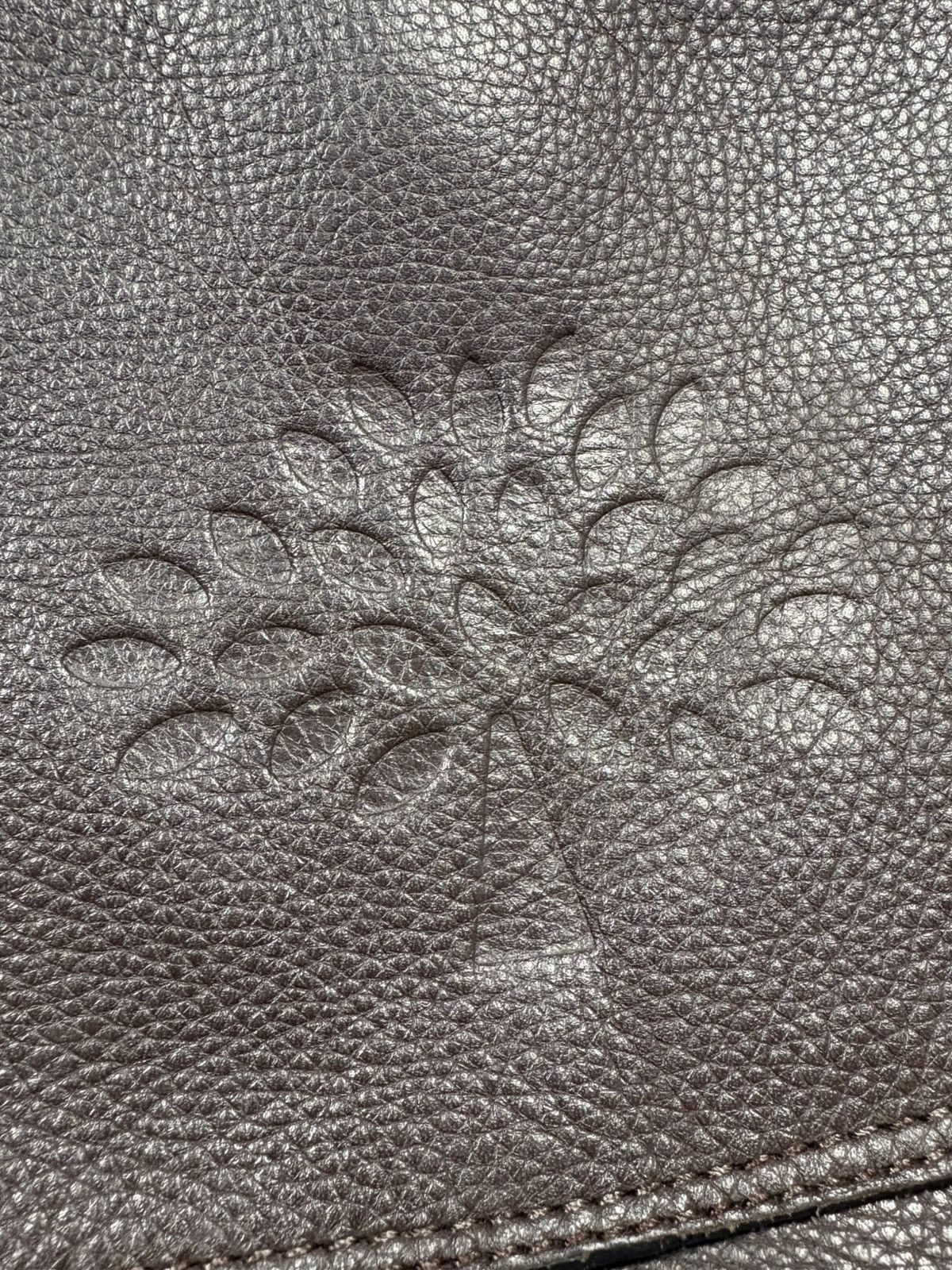 Mulberry Mulberry Brown Leather Crossbody Bag Tree Logo Vintage Size ONE SIZE - 6 Thumbnail