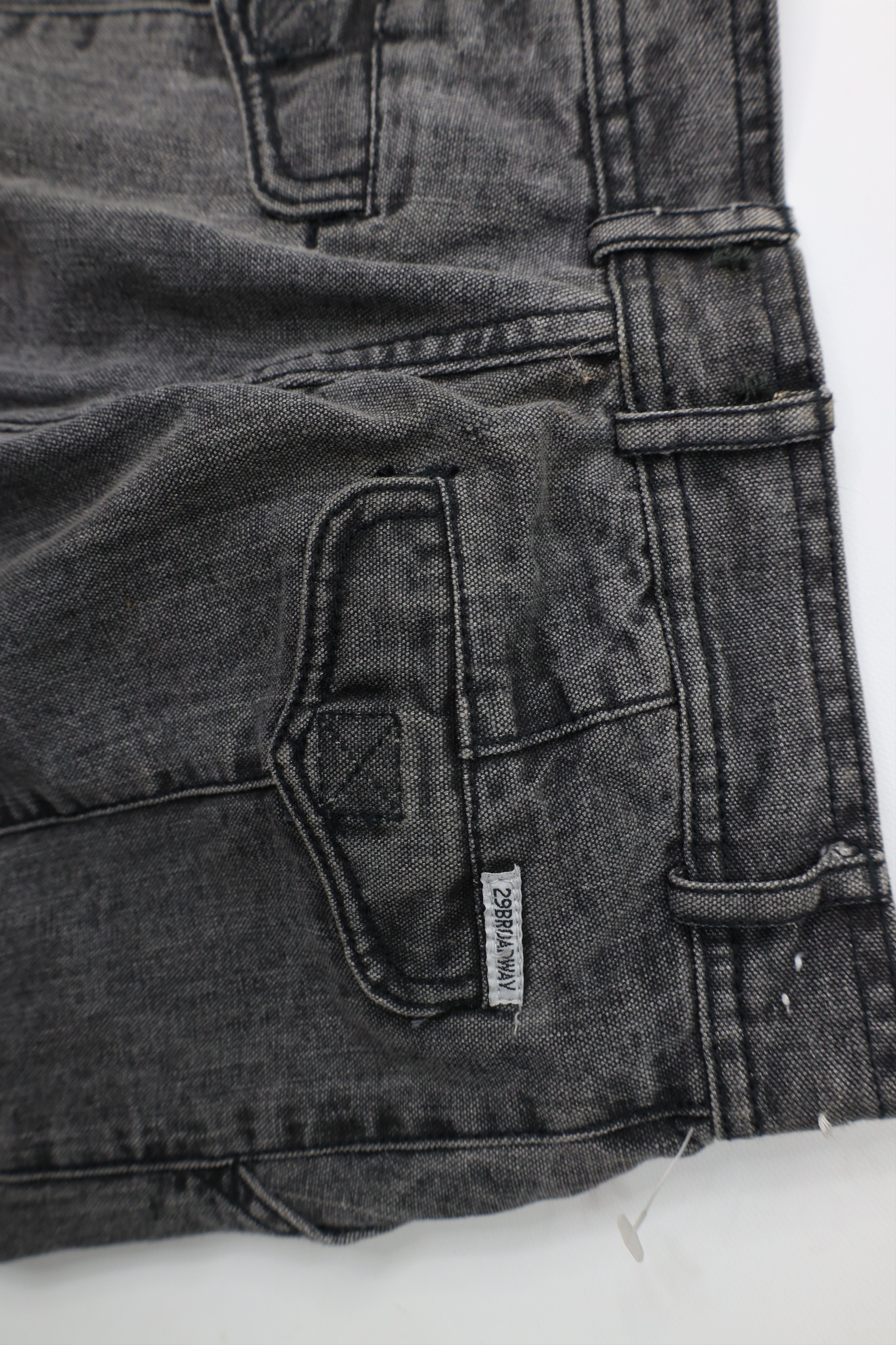 Vintage Vintage 80s 90s Streetwear Wash Straight Leg Cargo Jeans Size 26" / US 2 / IT 38 - 11 Thumbnail