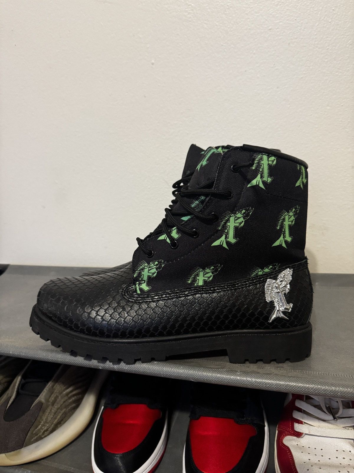Designer Fishingforscale Sea Biscuit Boots Size US 10.5 / EU 43-44 - 2 Thumbnail