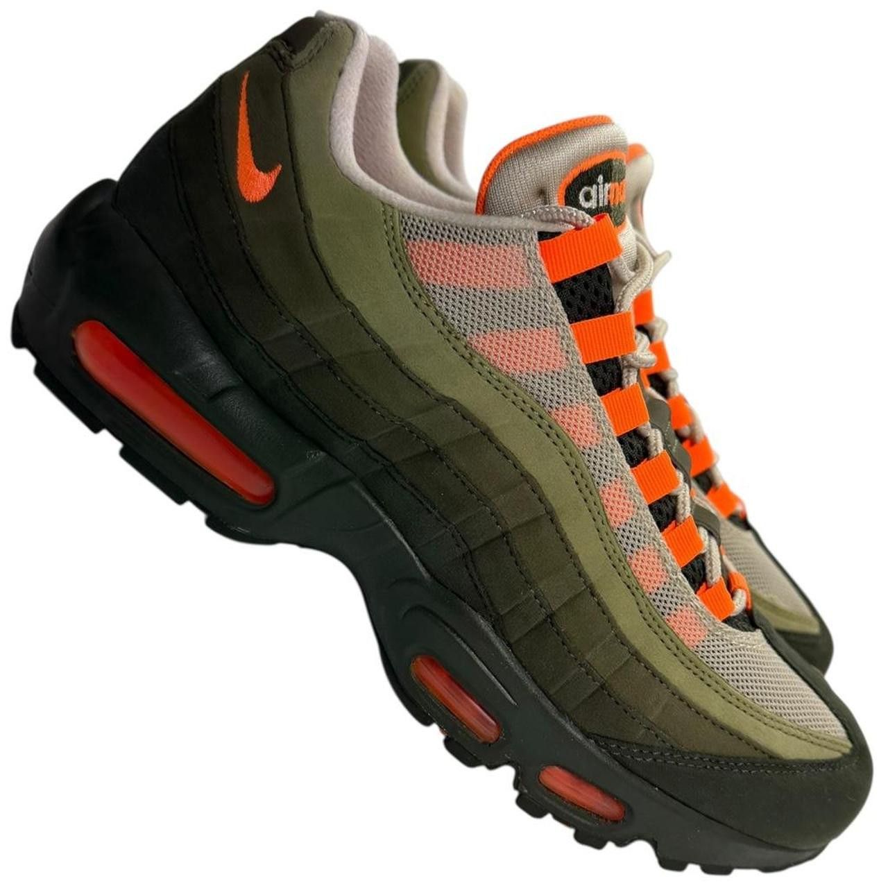 Nike Nike Air Max 95 OG Neutral Olive Total Orange - Size US 8.5 Size US 8.5 / EU 41-42 - 1 Thumbnail