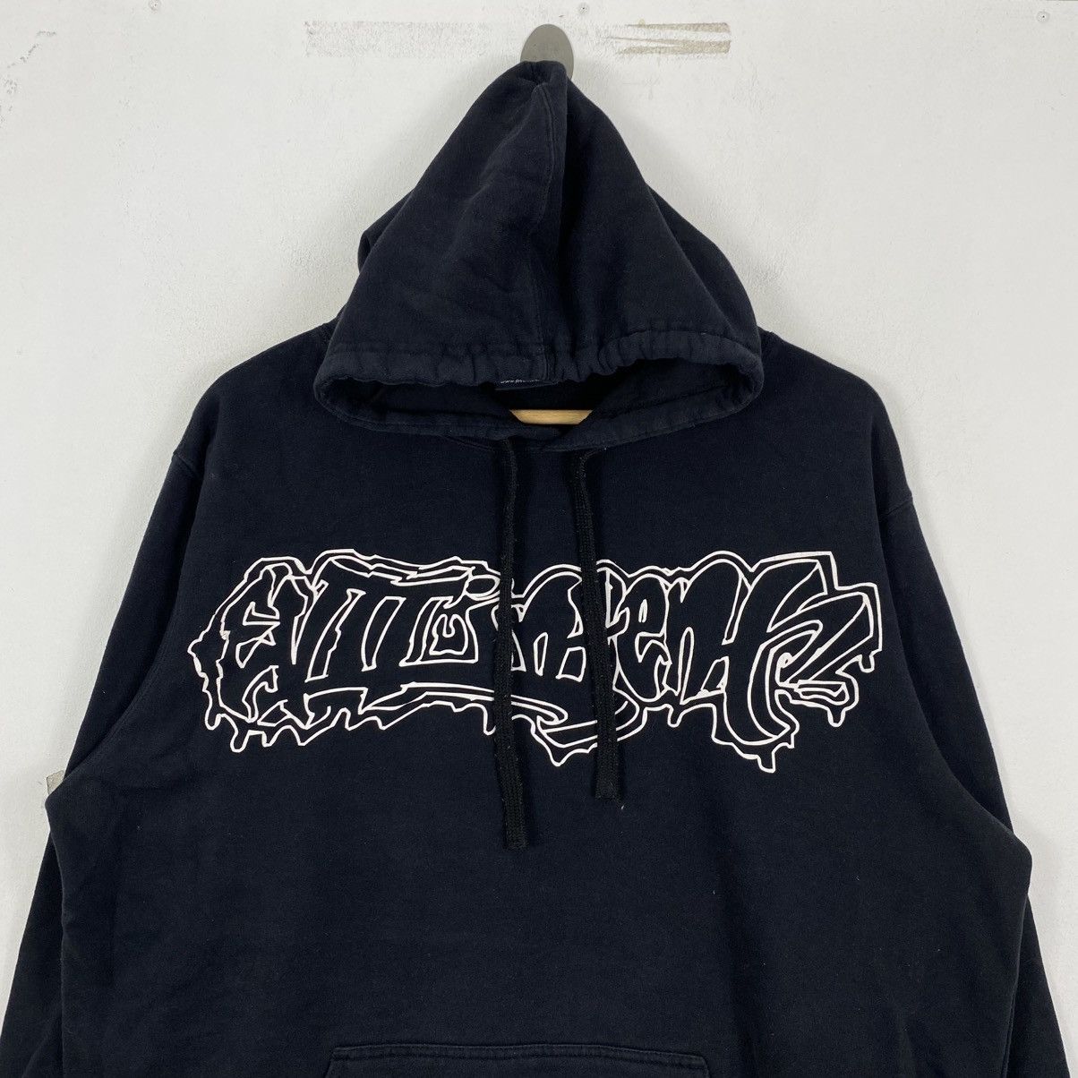 Vintage JB’s Wear Graffiti Logo Hoodie Black XL Streetwear Y2K Gorp Size US XL / EU 56 / 4 - 3 Thumbnail