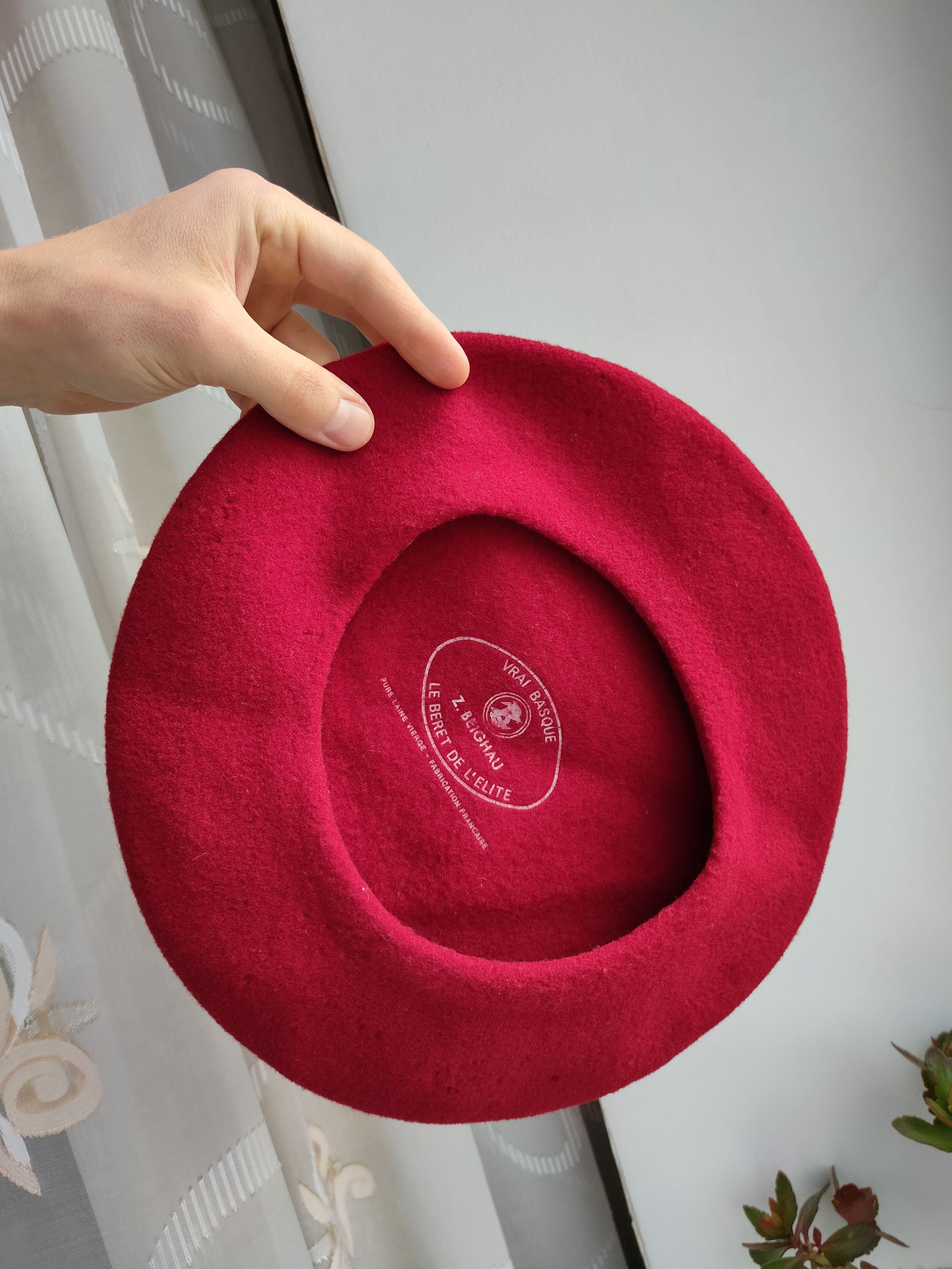Vintage Vintage Vrai Basque Beret Wool Military Paratrooper Hat Size ONE SIZE - 3 Thumbnail