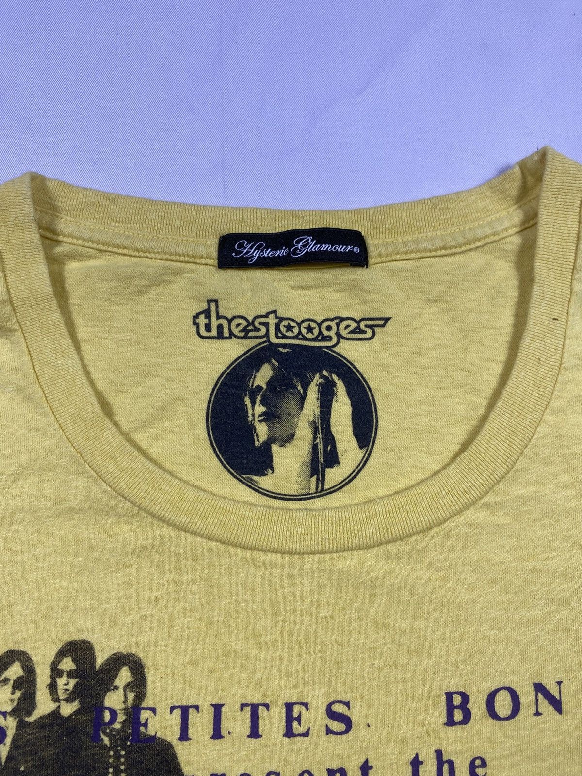 Band Tees Hysteric Glamour X The stooges Iggy pop Size US S / EU 44-46 / 1 - 4 Thumbnail