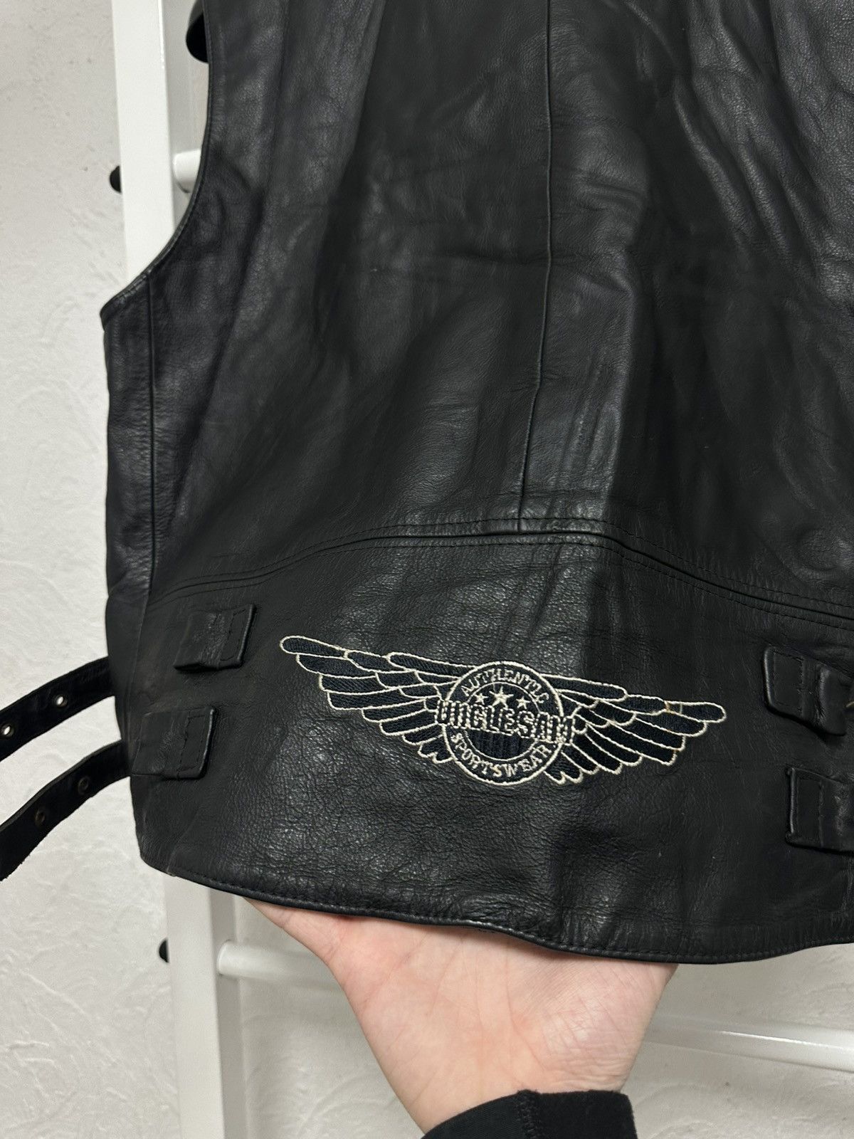 Other Uncle Sam Avant-Garde Leather Vest M Size Moto Jacket Size US M / EU 48-50 / 2 - 6 Thumbnail