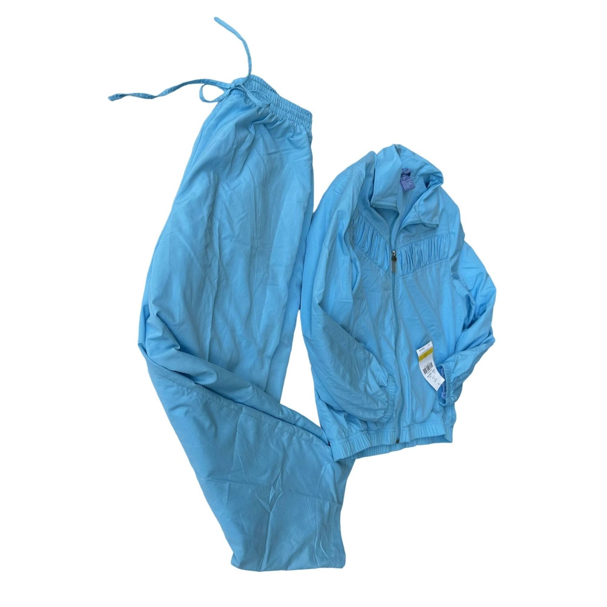 Vintage NWT Vintage 80s Koret Sport Tracksuit Medium Blue Size M / US 6-8 / IT 42-44 - 4 Thumbnail