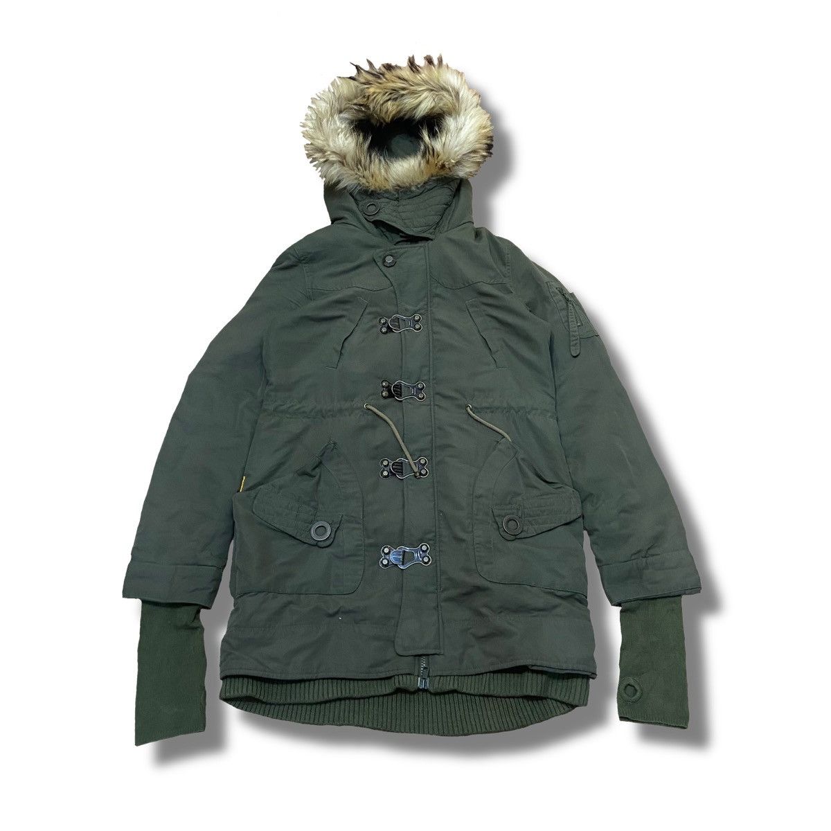 SLY SLY Parka Jacket Hoodie Fur Size US S / EU 44-46 / 1 - 2 Thumbnail