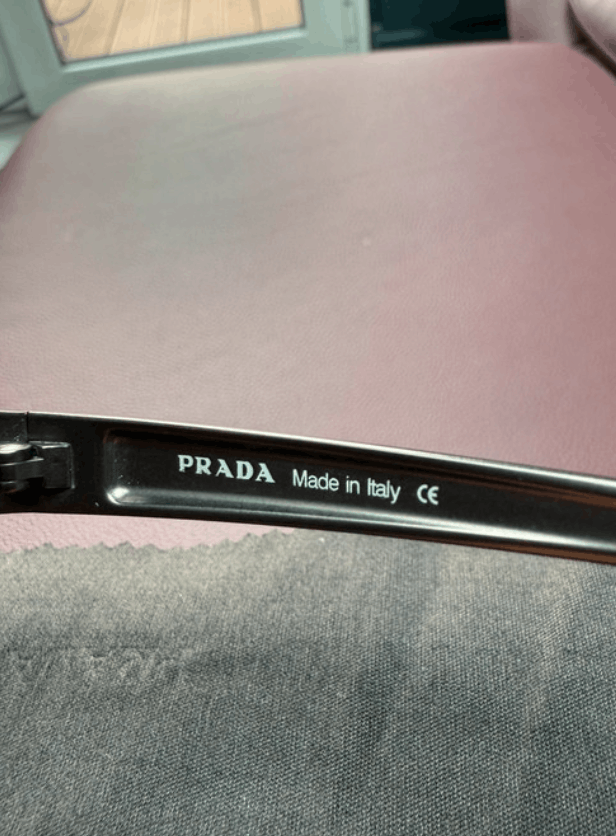 Prada PRADA Sunglasses SPR 78A Sport Red Tab Shield Mask Symbole Size ONE SIZE - 8 Thumbnail