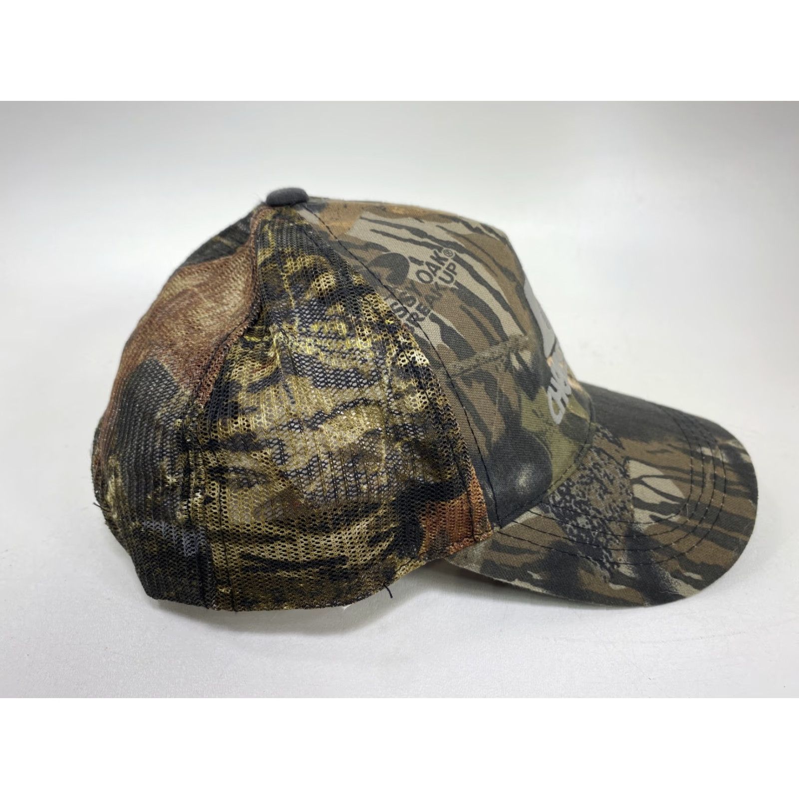 Vintage VINTAGE Outdoor Cap CHEMSEARCH Mossy Oak Break Up Camouflage Strapback Hat Cap Size ONE SIZE - 5 Thumbnail