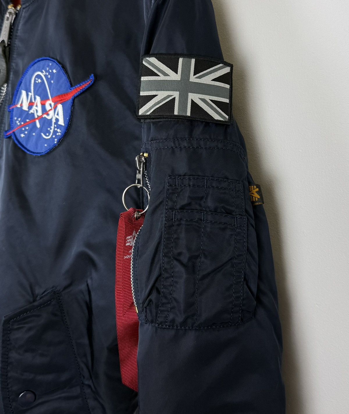 Alpha Industries Alpha industries MA-1 VF NASA Flyer’s Bomber Jacket Blue Top Size US M / EU 48-50 / 2 - 6 Thumbnail