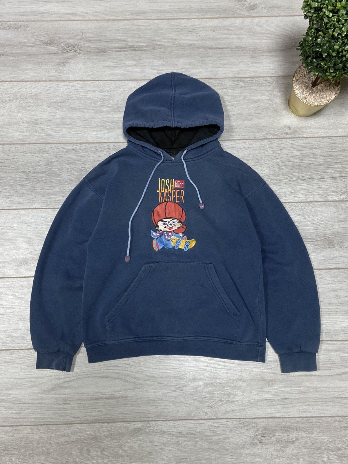Blind Skateboards Blind RARE Josh Kasper big logo hoodie vintage skate Size US S / EU 44-46 / 1 - 1 Thumbnail