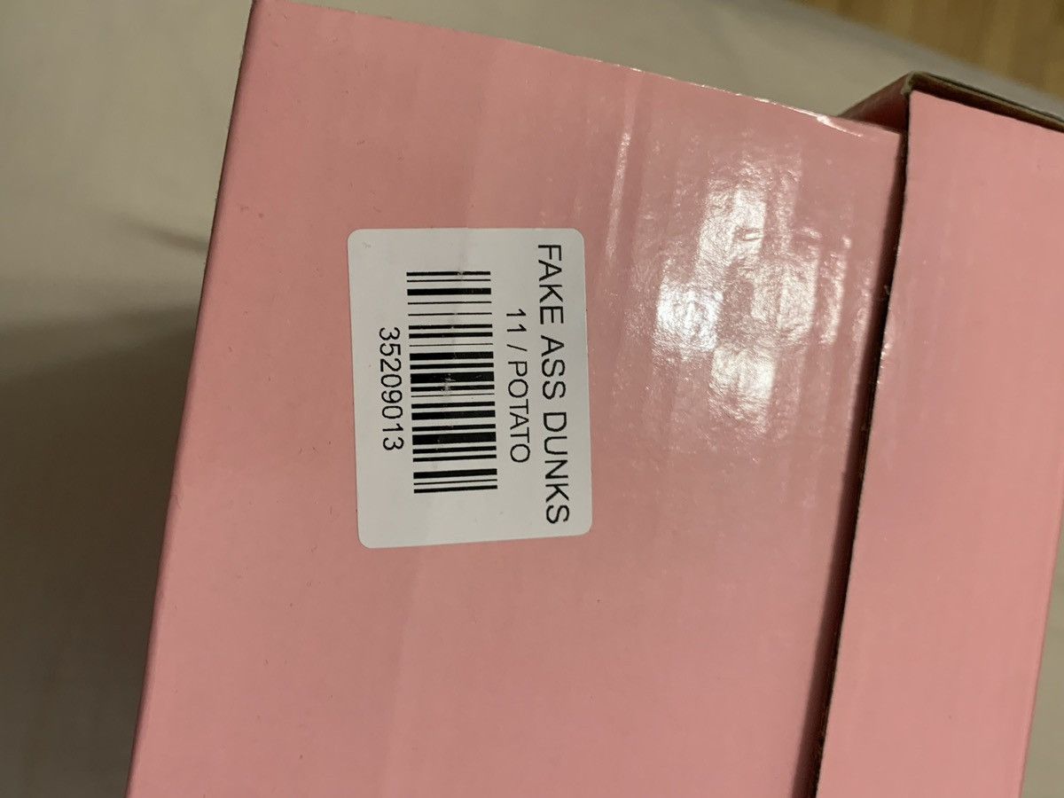 Imran Potato Imran Potato Fake Ass Dunks Black Size US 11 / EU 44 - 3 Thumbnail