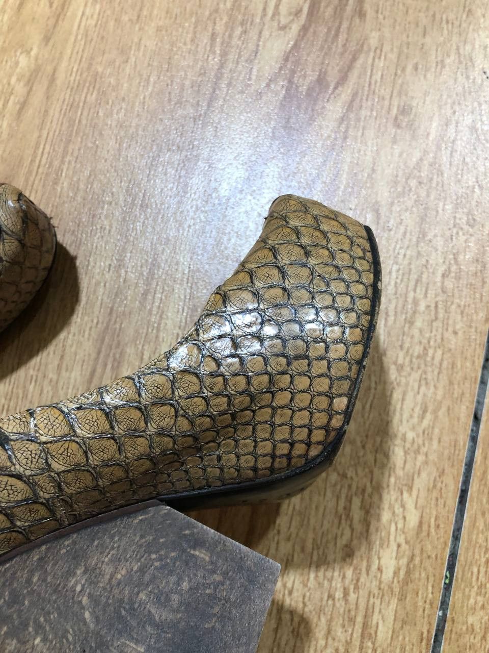 Vintage Gianmarco Lorenzi Women Very Rare Model Sexy Heels Size US 7.5 / IT 37.5 - 9 Thumbnail