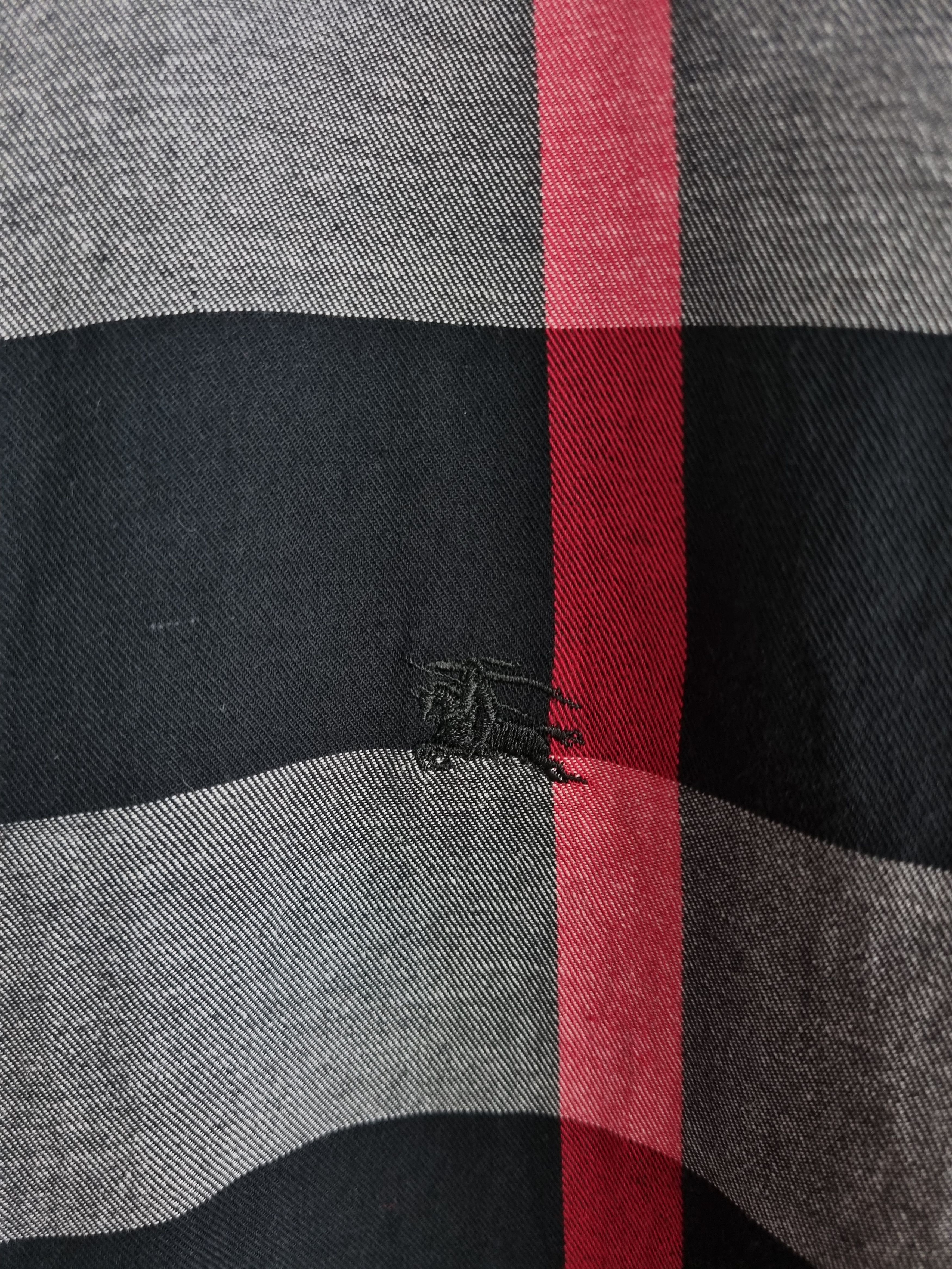 Burberry × Burberry Prorsum Burberry Nova Check Cotton Shirt Size US L / EU 52-54 / 3 - 8 Thumbnail