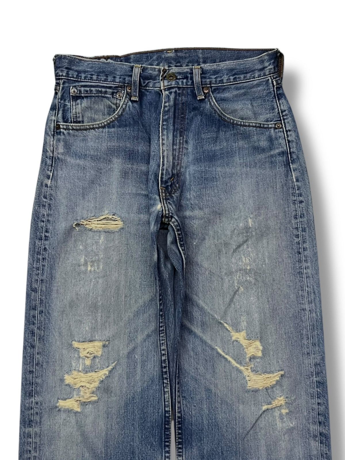 Levi's Baggy Vintage 90s Levi’s 503 Japan - Faded Wash, Distressed Size US 29 - 4 Thumbnail