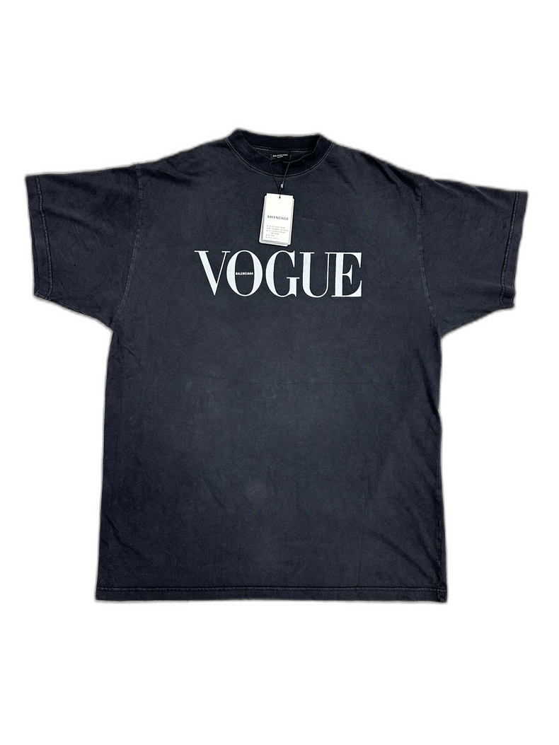 Balenciaga Balenciaga Vogue Print Short Sleeve Tee Size US L / EU 52-54 / 3 - 1 Thumbnail