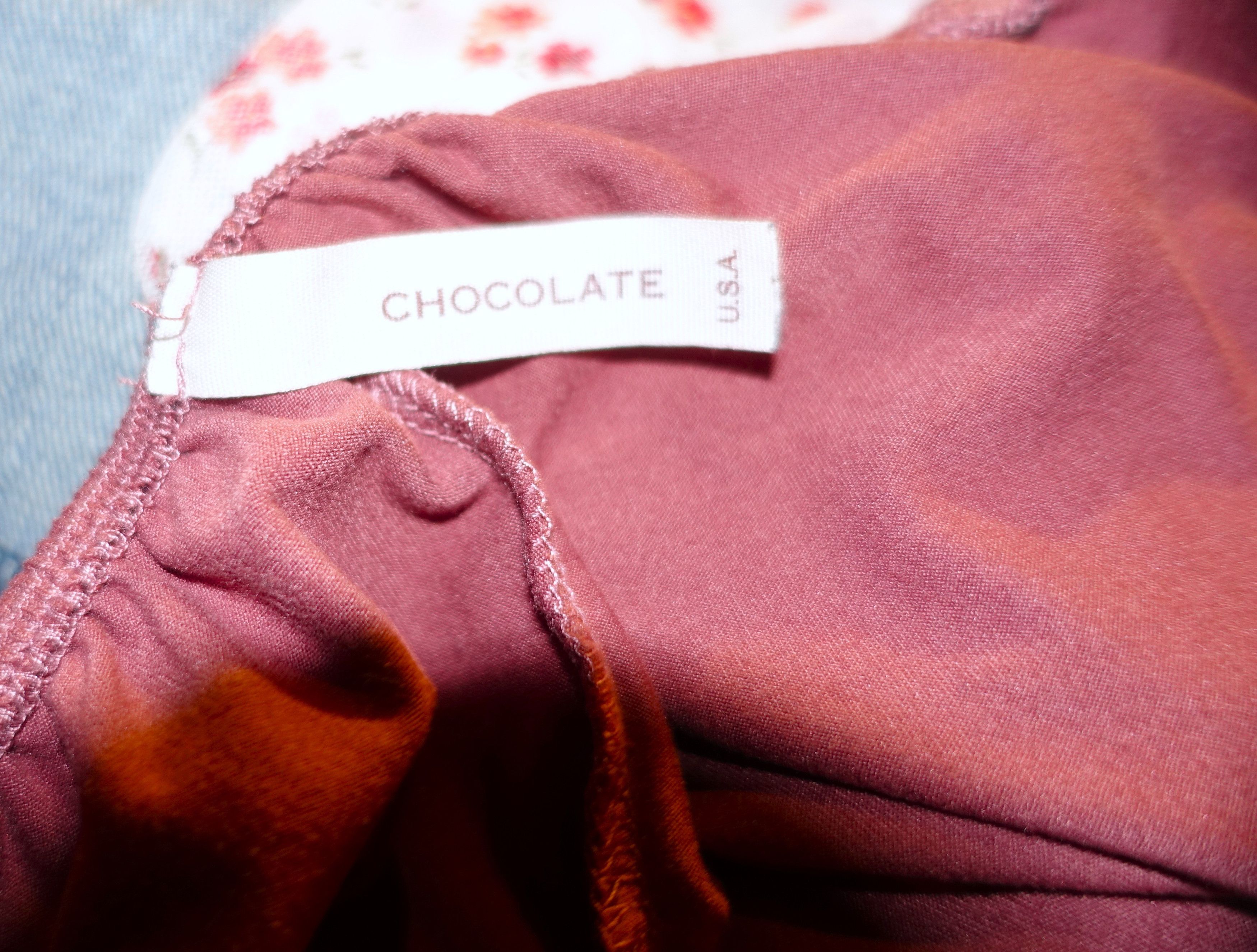 Chocolate Chocolate Toasted Mauve Boho Crinkle Top M Size S / US 4 / IT 40 - 7 Thumbnail