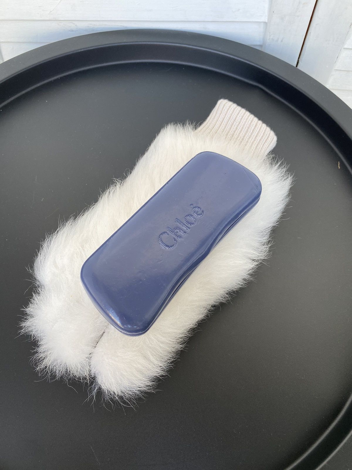 Chloe × Vintage Vintage Chloe Case From Sunglasses Blue Y2K Size ONE SIZE - 3 Thumbnail
