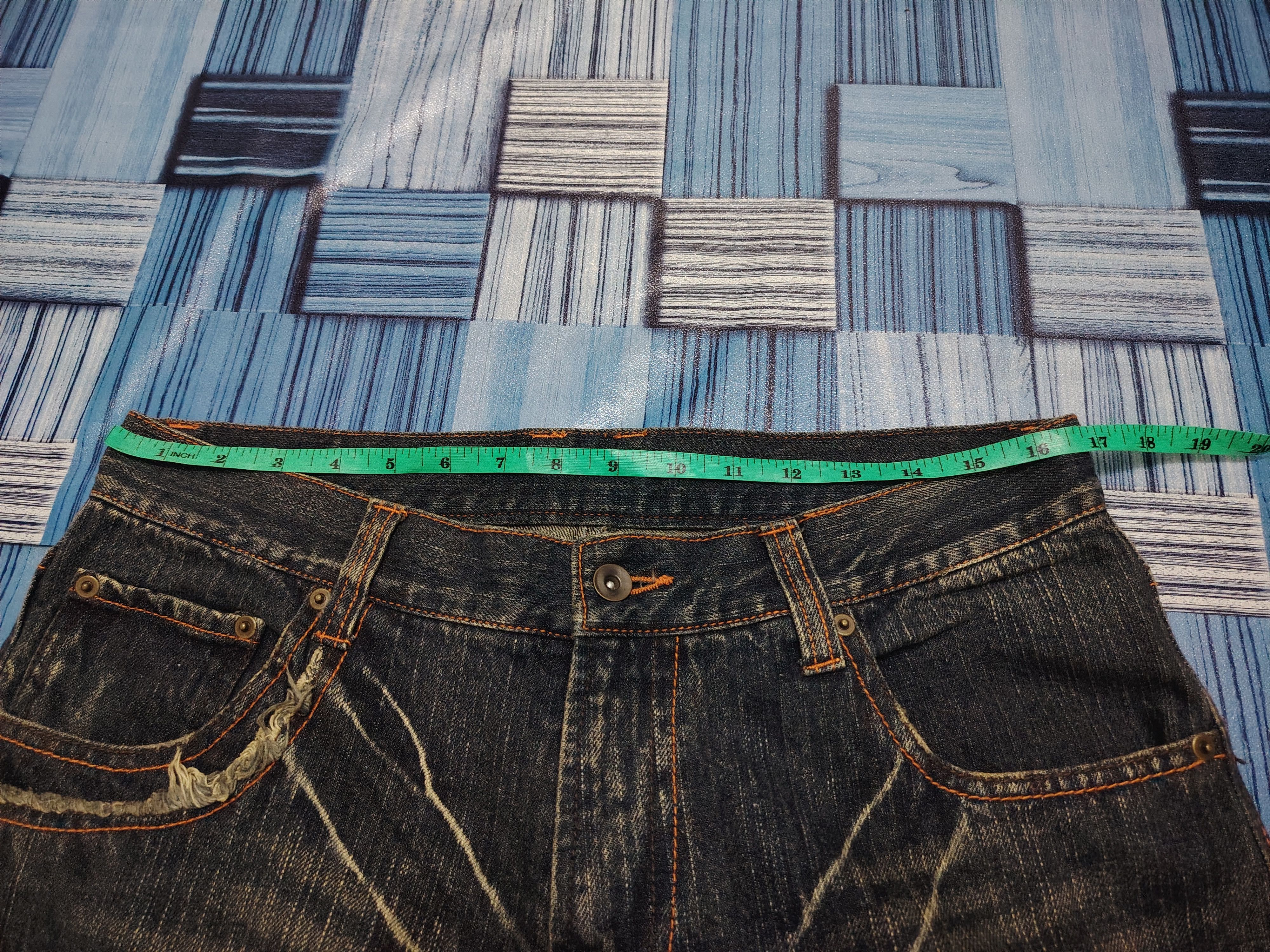 The GV Gallery Japanese Clone Devgru Flared Jeans Size US 33 - 22 Thumbnail