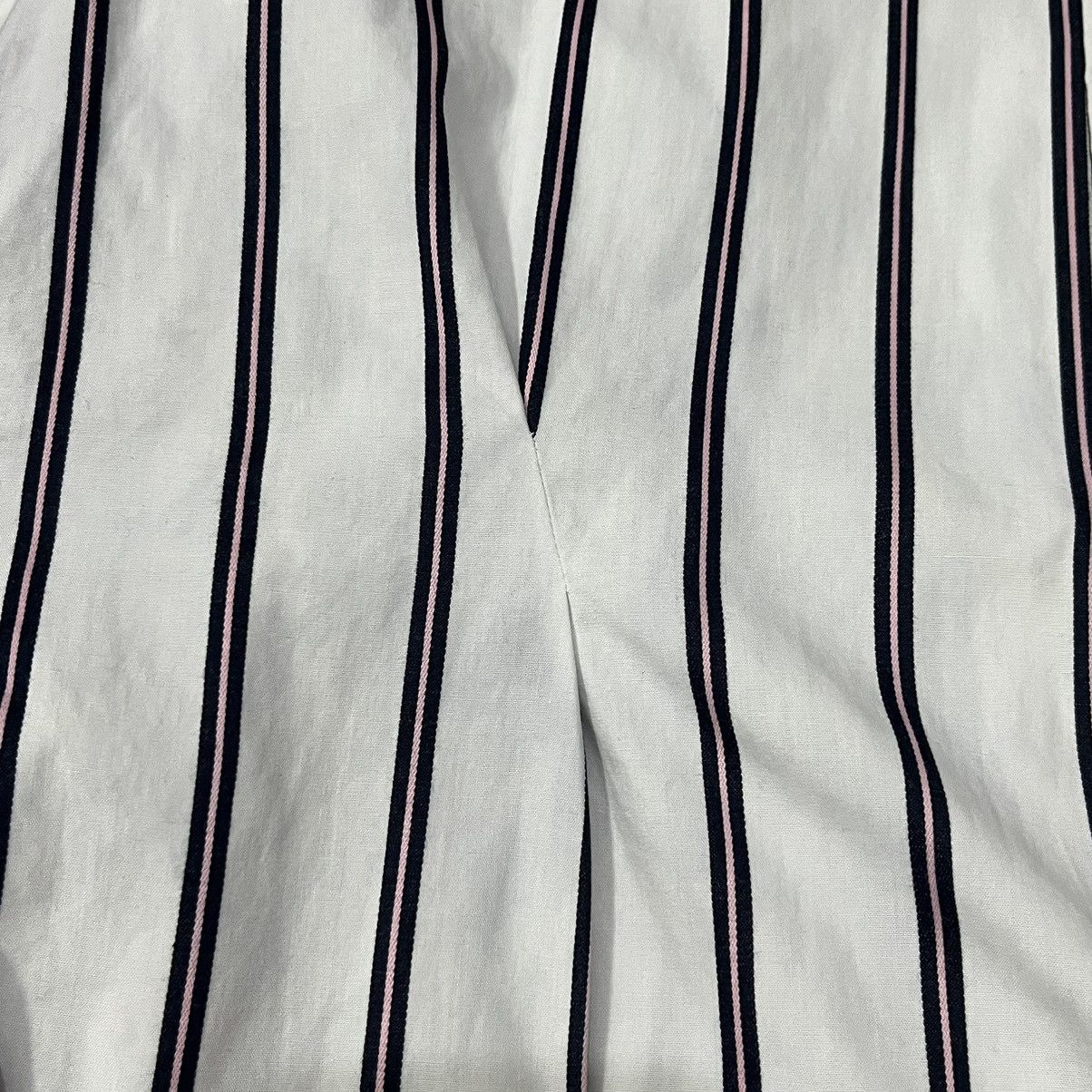 N.Hoolywood N.Hoolywood Random Tacked LS Shirt Stripe - White Size US XL / EU 56 / 4 - 8 Thumbnail