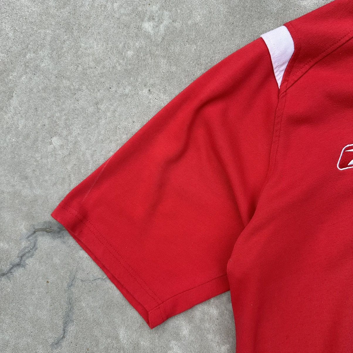 Japanese Brand × Reebok × Vintage Vintage Reebok WRU Cymru Brains Polo T-shirts Rugby Y2K 00s Size US L / EU 52-54 / 3 - 6 Thumbnail