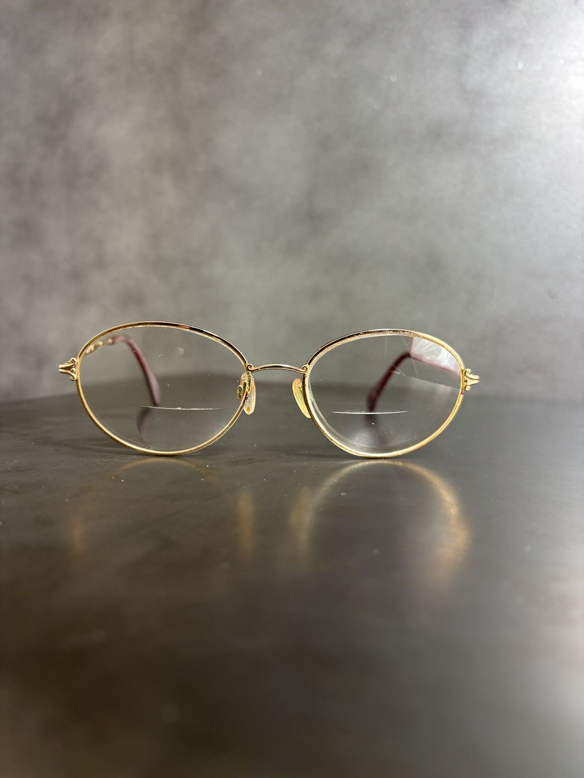 Silhouette Vintage Silhouette Eyeglasses Frames Metal 6382 Size ONE SIZE - 4 Thumbnail