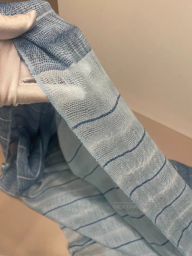Loro Piana Loro Piana Sky Blue Cashmere Scarf Size ONE SIZE - 9 Thumbnail