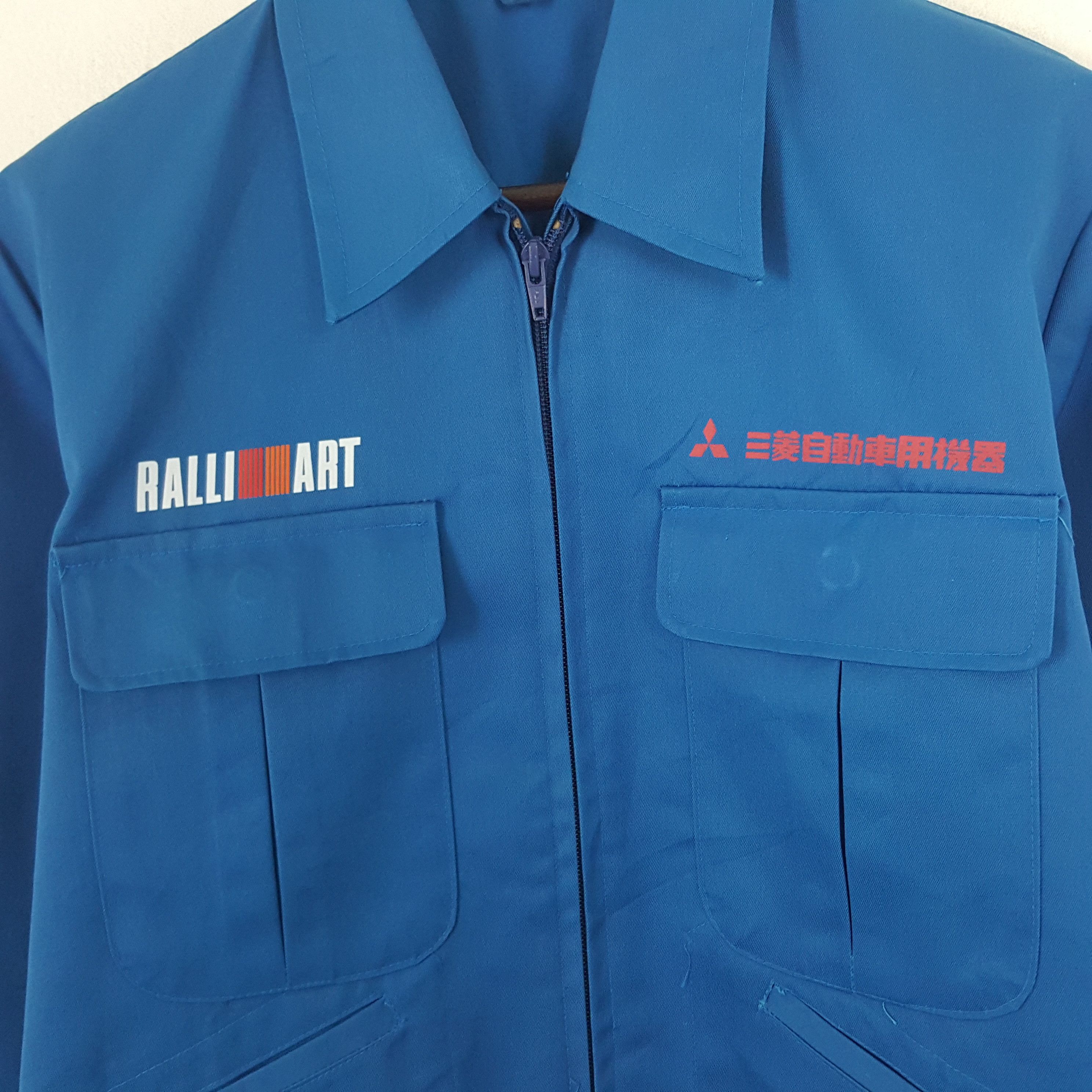 Japanese Brand × Vintage Vintage Mitsubishi Ralli Art Custom Art Worker Japan Jacket Size US S / EU 44-46 / 1 - 4 Thumbnail