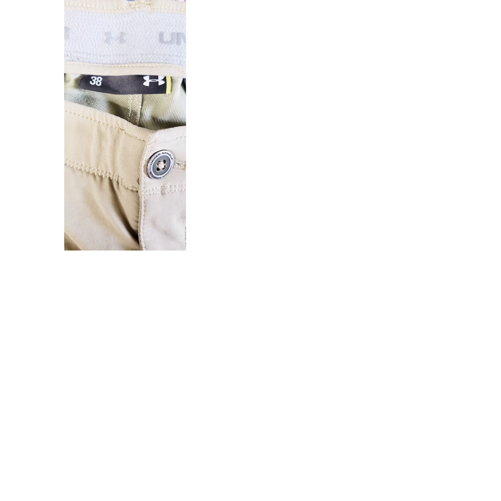 Under Armour Under armour Golf Shorts Men 38 Khaki Polyester Performance Stretch Excellent Condition Size US 38 / EU 54 - 9 Thumbnail