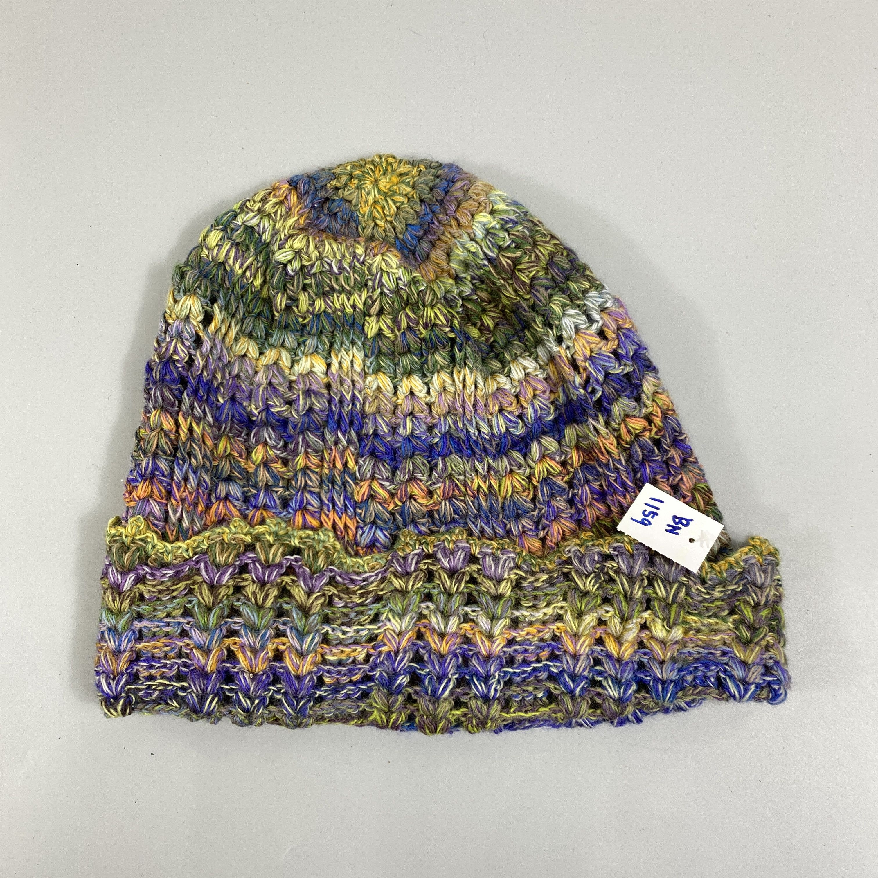Japanese Brand Multicolor Knit Snow Cap Beanie Hat -BN1159 Size ONE SIZE - 6 Thumbnail