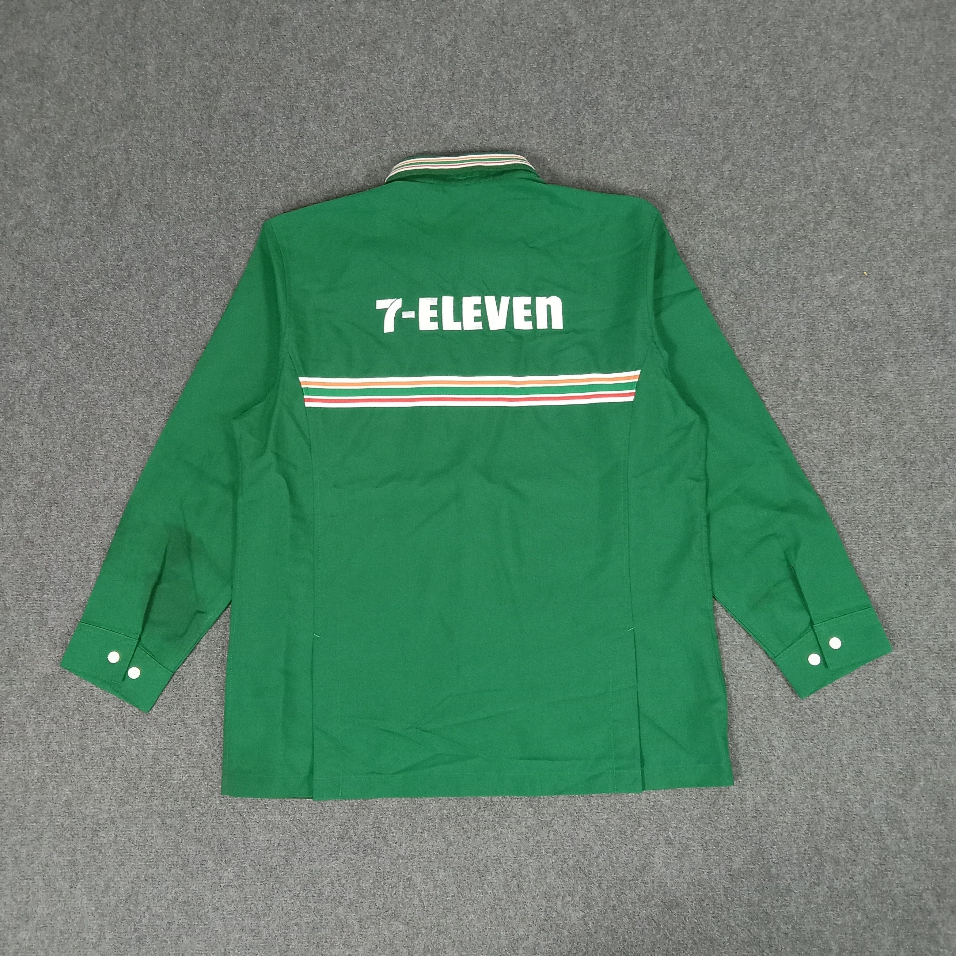 Japanese Brand × Vintage 7 Eleven Japanese Brand Staff Jacket Size US M / EU 48-50 / 2 - 1 Thumbnail