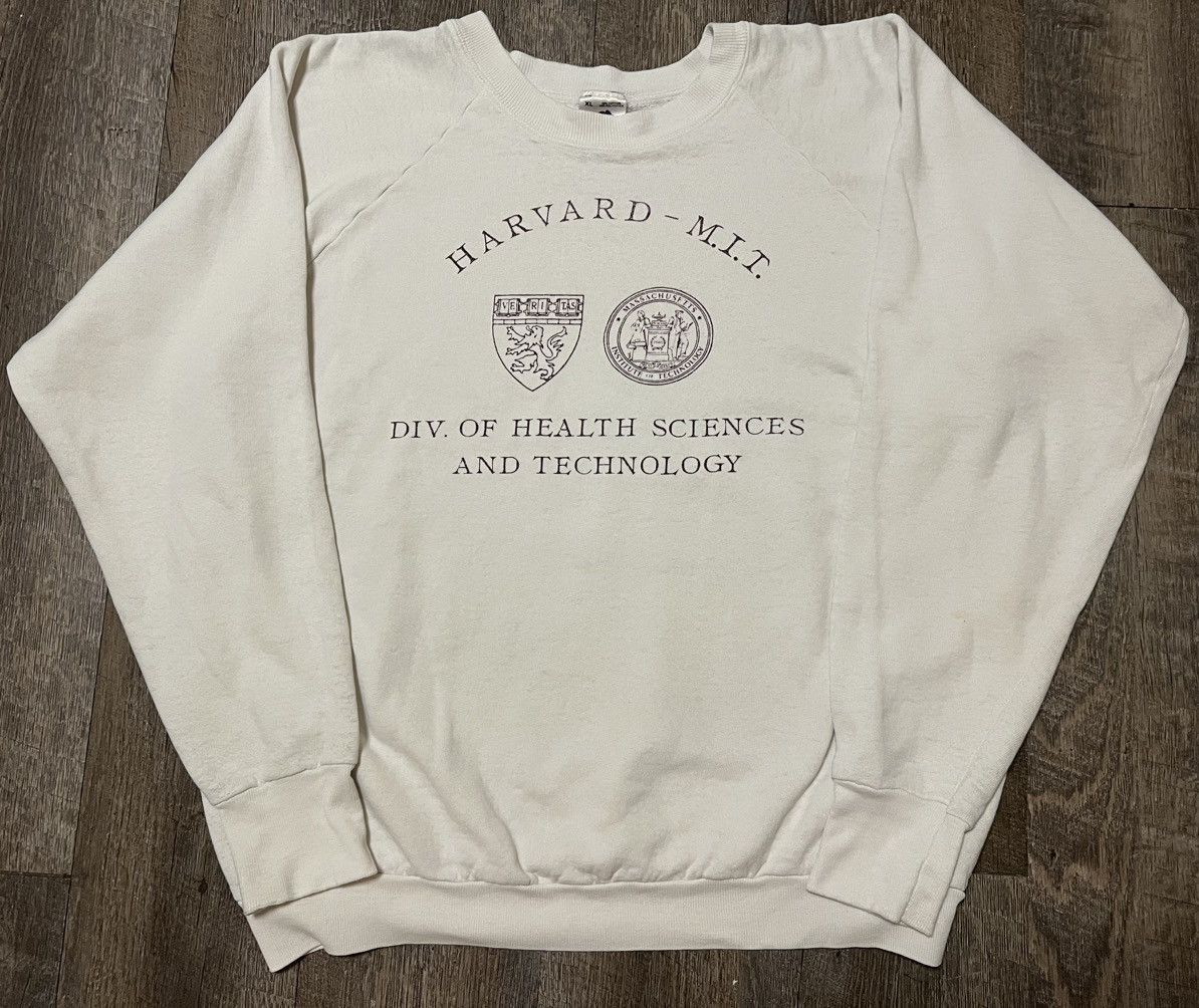 Vintage Vintage Harvard MIT Division of Health & Technology Sweater Size US XL / EU 56 / 4 - 1 Thumbnail