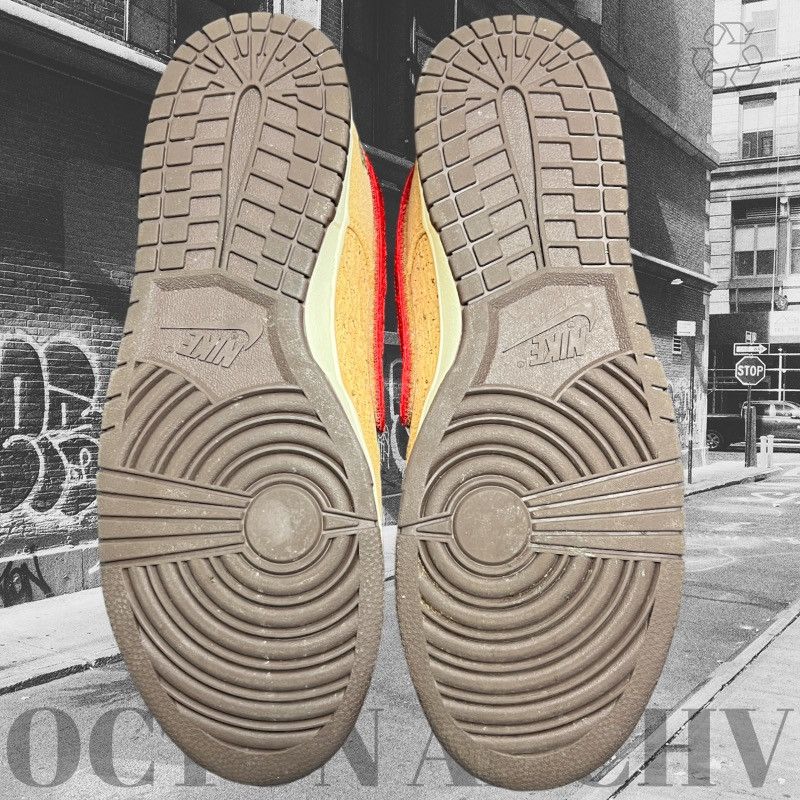 Nike CLOT x Nike Dunk Low SP ‘Cork’ Size US 12 / EU 45 - 6 Thumbnail