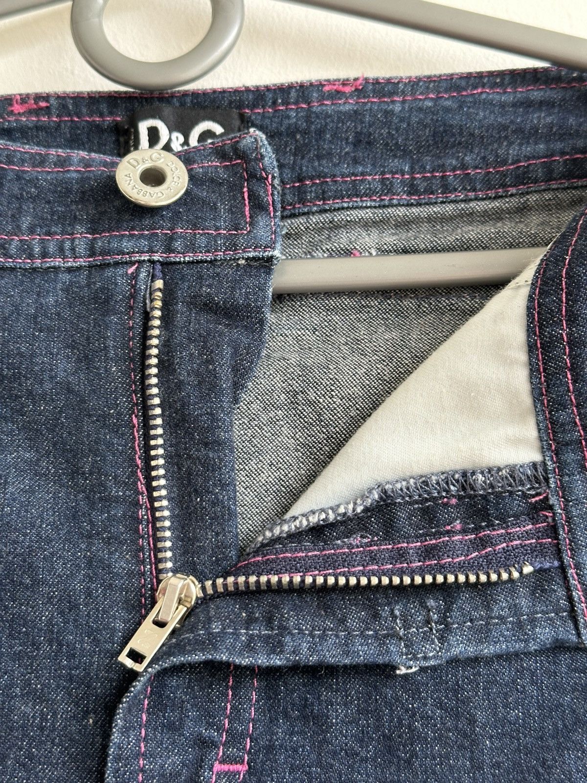 Dolce & Gabbana Vintage Dolce&Gabbana Denim Jeans Mini Skirt Size 28/42 D&G Size 28" / US 6 / IT 42 - 6 Thumbnail