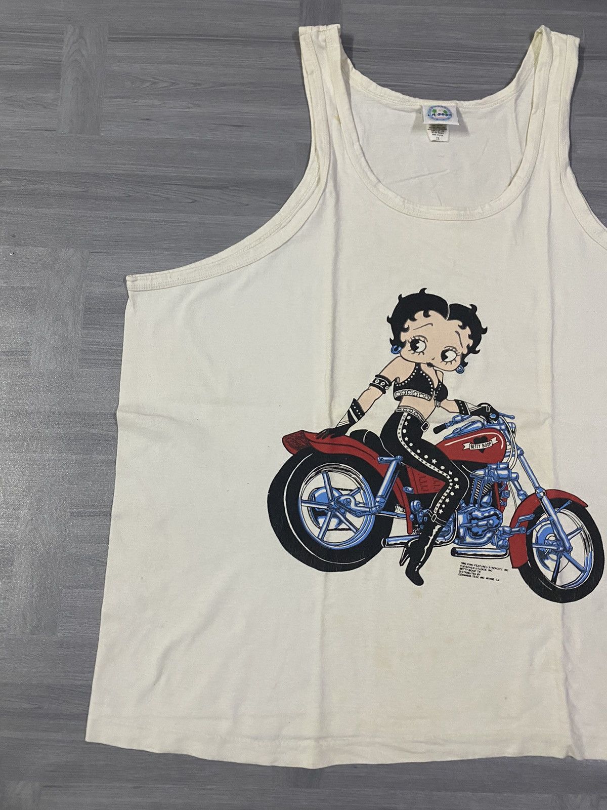 Cartoon Network Vintage Betty Boop 1993 Singlet Size US XL / EU 56 / 4 - 5 Thumbnail