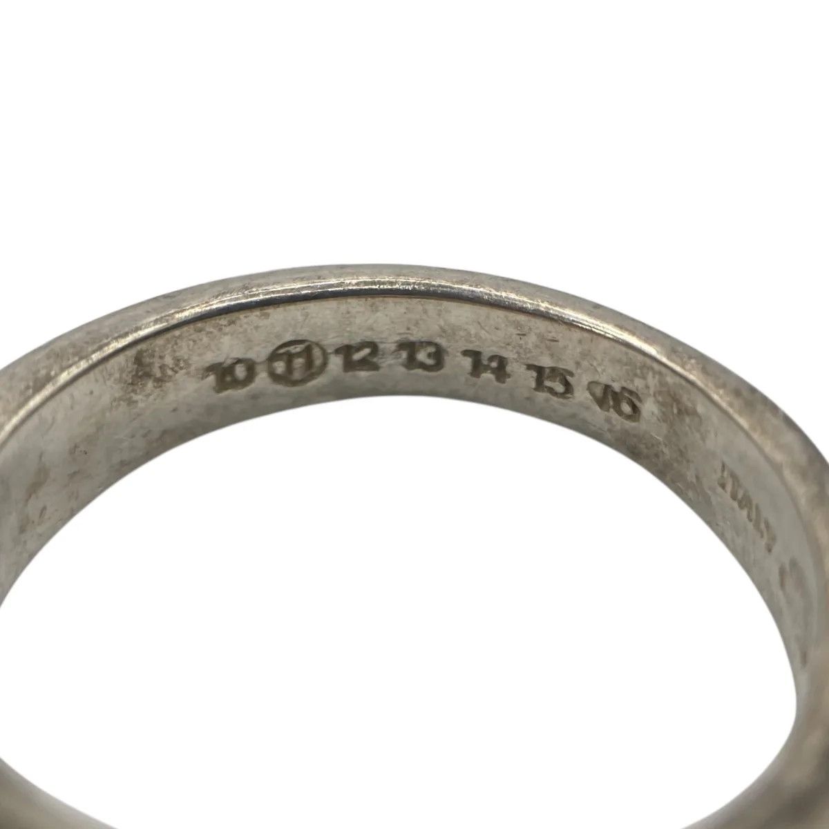 Maison Margiela .925 Silver Archive M Logo Ring Size ONE SIZE - 7 Thumbnail