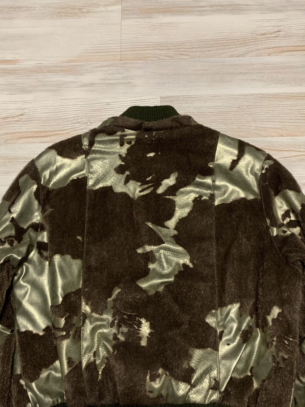 If Six Was Nine × Vintage Avantgarde bomber jacket with mini fur Size M / US 6-8 / IT 42-44 - 11 Thumbnail