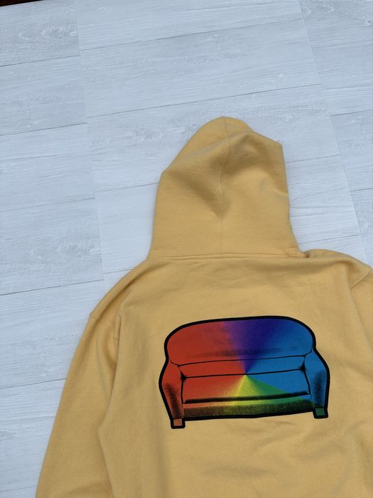 Brockhampton yellow sale iridescence hoodie