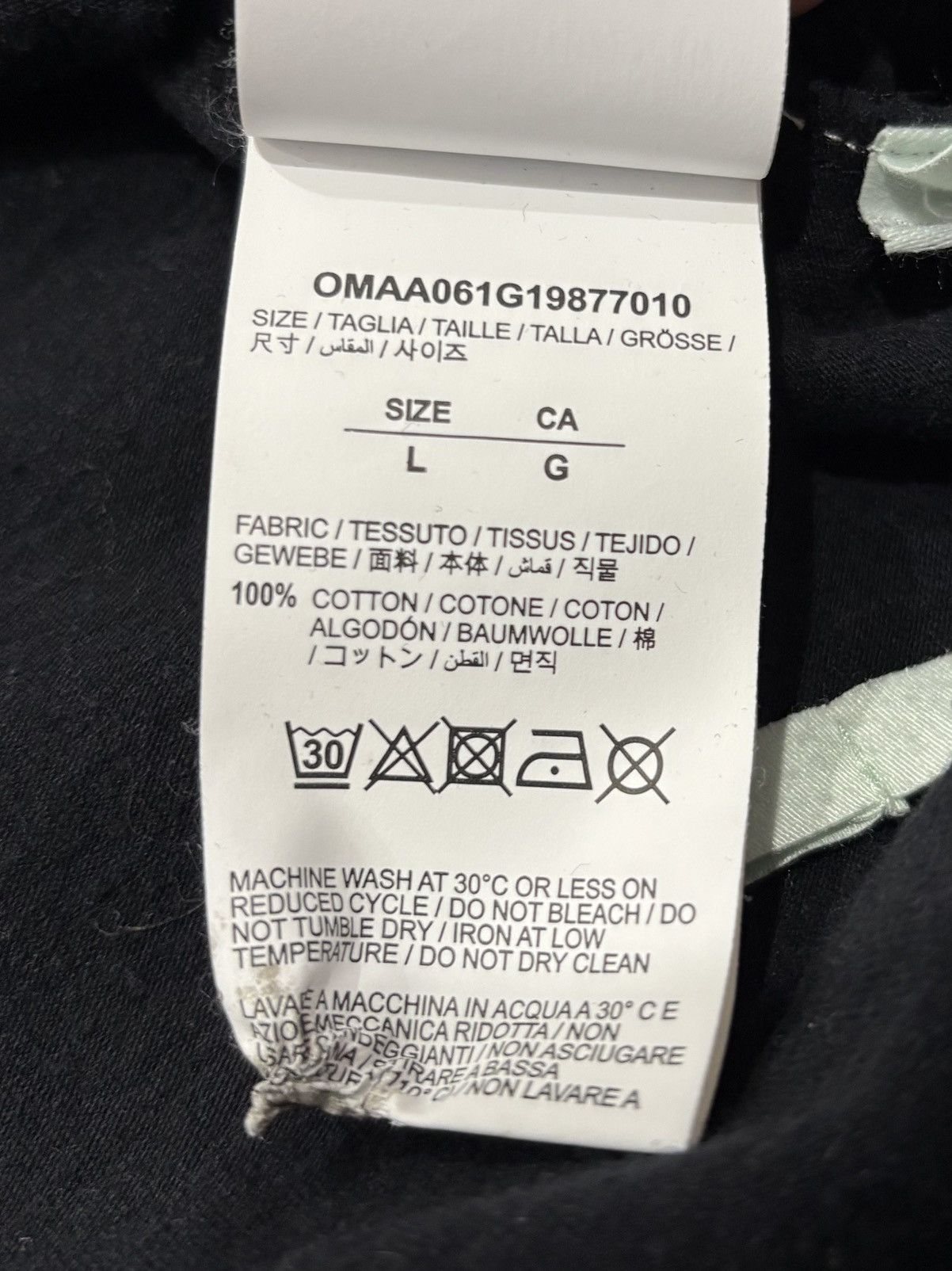 Off-White × Undercover OFF WHITE X UNDERCOVER UNDEROFFWHITECOVERS TEE Size US L / EU 52-54 / 3 - 6 Thumbnail