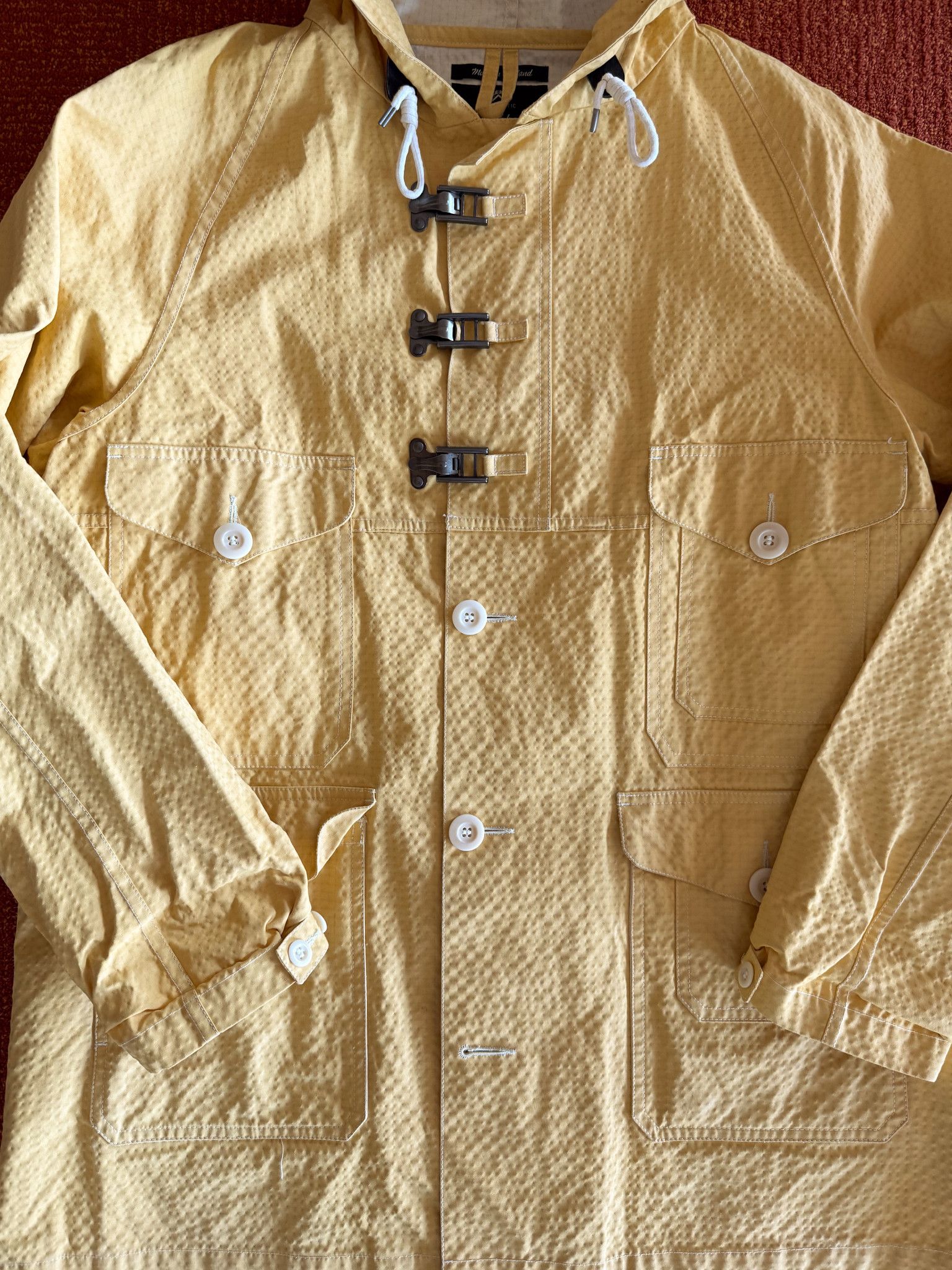 Nigel Cabourn Nigel Cabourn Cameraman Jacket Yellow sz. Size US L / EU 52-54 / 3 - 2 Thumbnail