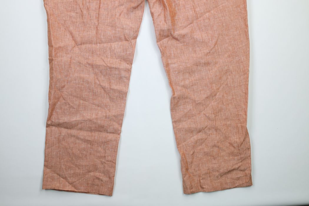 Vintage NOS Vintage 90s Streetwear Wide Leg Linen Chino Pants | Grailed