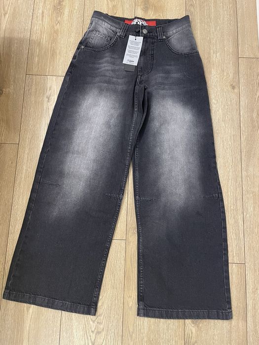 Jaded London Colossus Jeans Washed Black