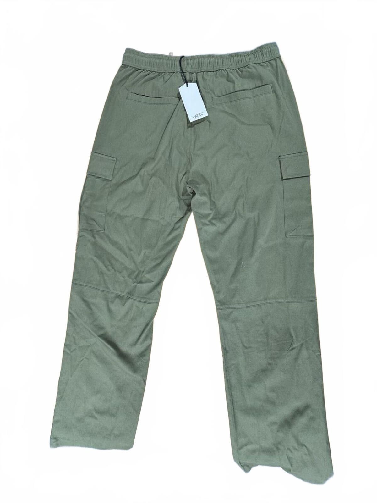 WeSC We Are the Superlative Conspiracy Olive Green Cargo Pants Size US 34 / EU 50 - 3 Thumbnail