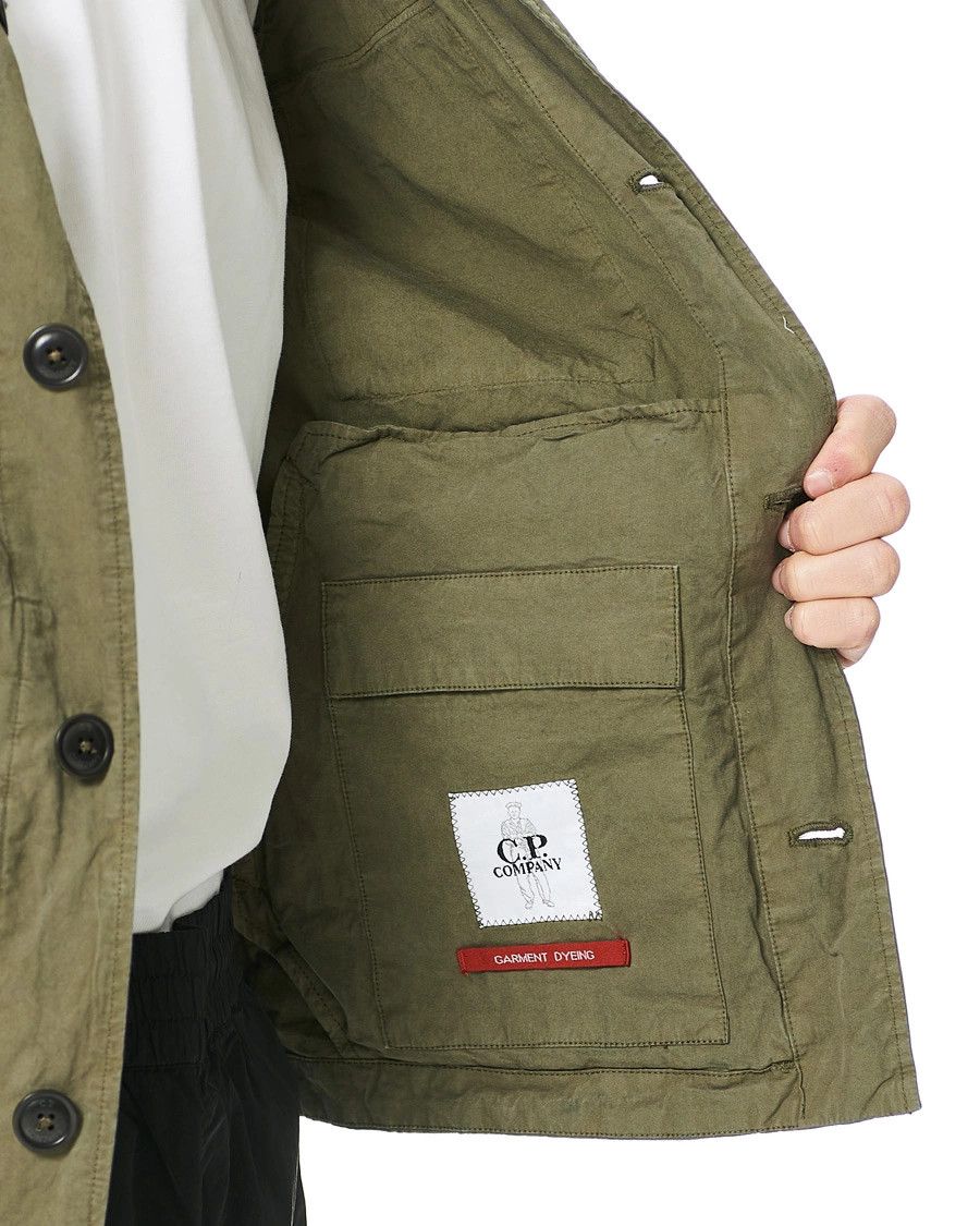 C.P. Company o1y1224 Logo Jacket in Military Green Size US S / EU 44-46 / 1 - 6 Thumbnail