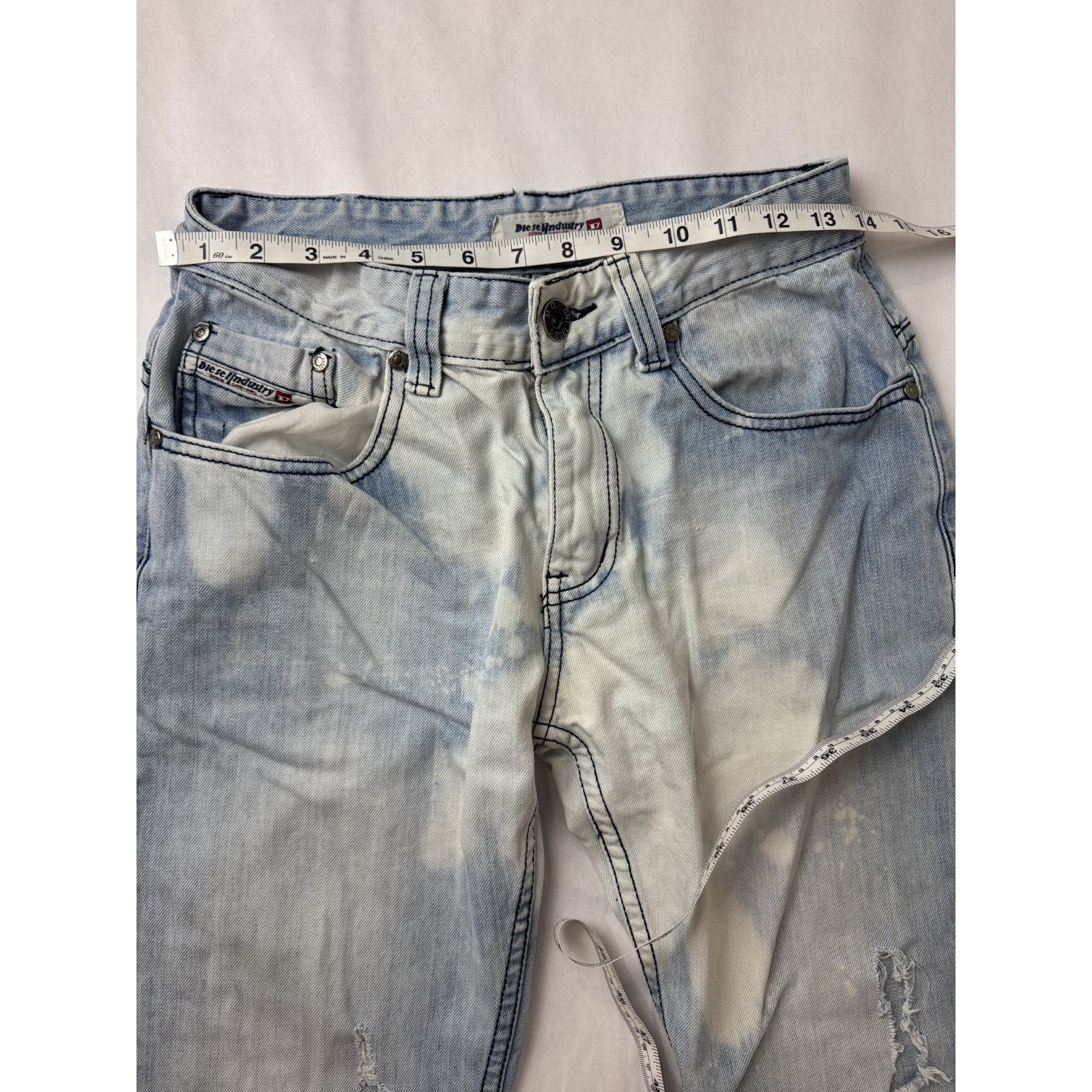 Diesel Y2K Diesel Jeans Streetwear Grunge Hip Hop Straight 90s 30 Size US 30 / EU 46 - 3 Thumbnail