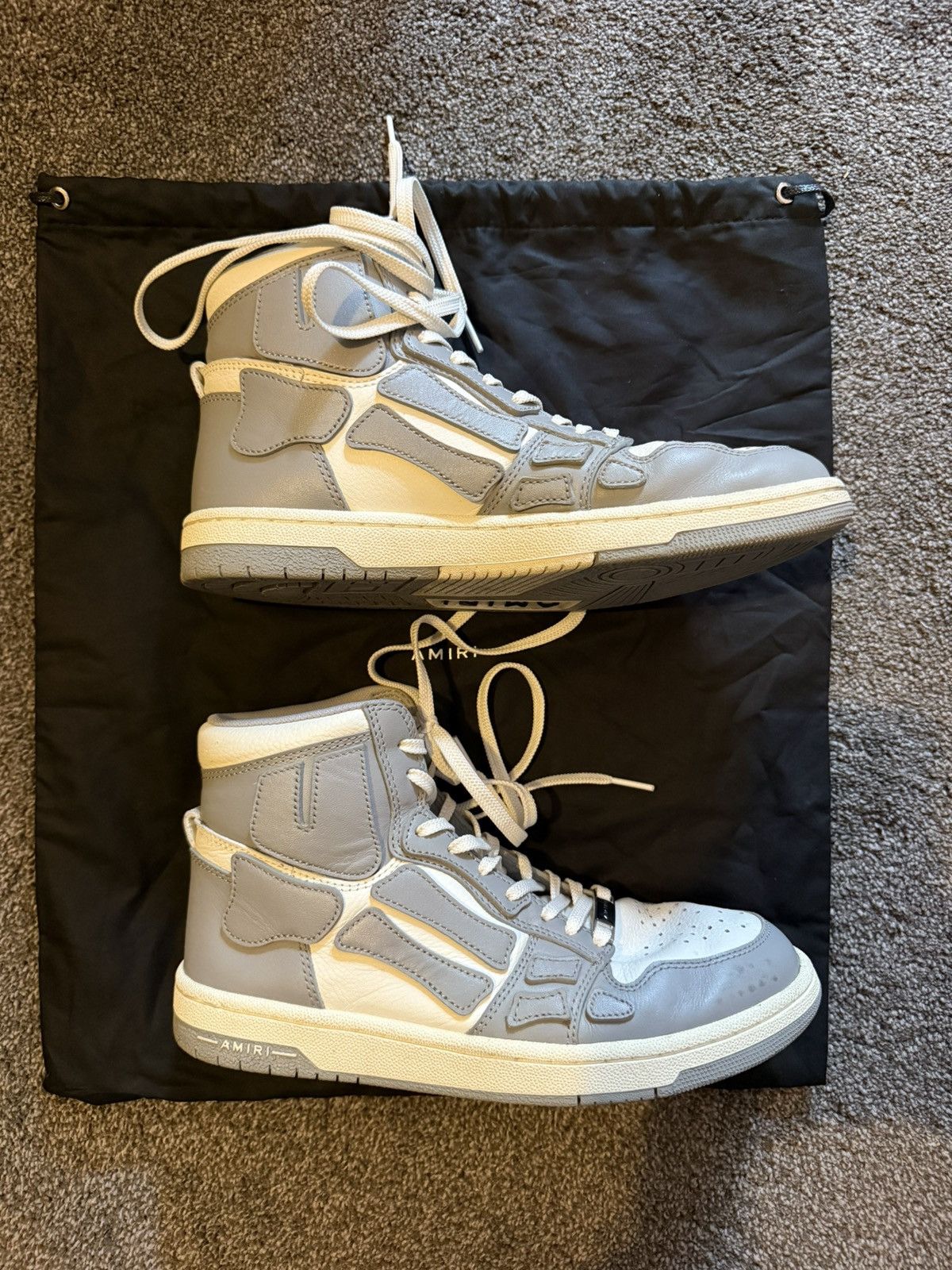 Amiri Amiri Skeleton High-top Sneaker Size US 7 / EU 40 - 3 Thumbnail