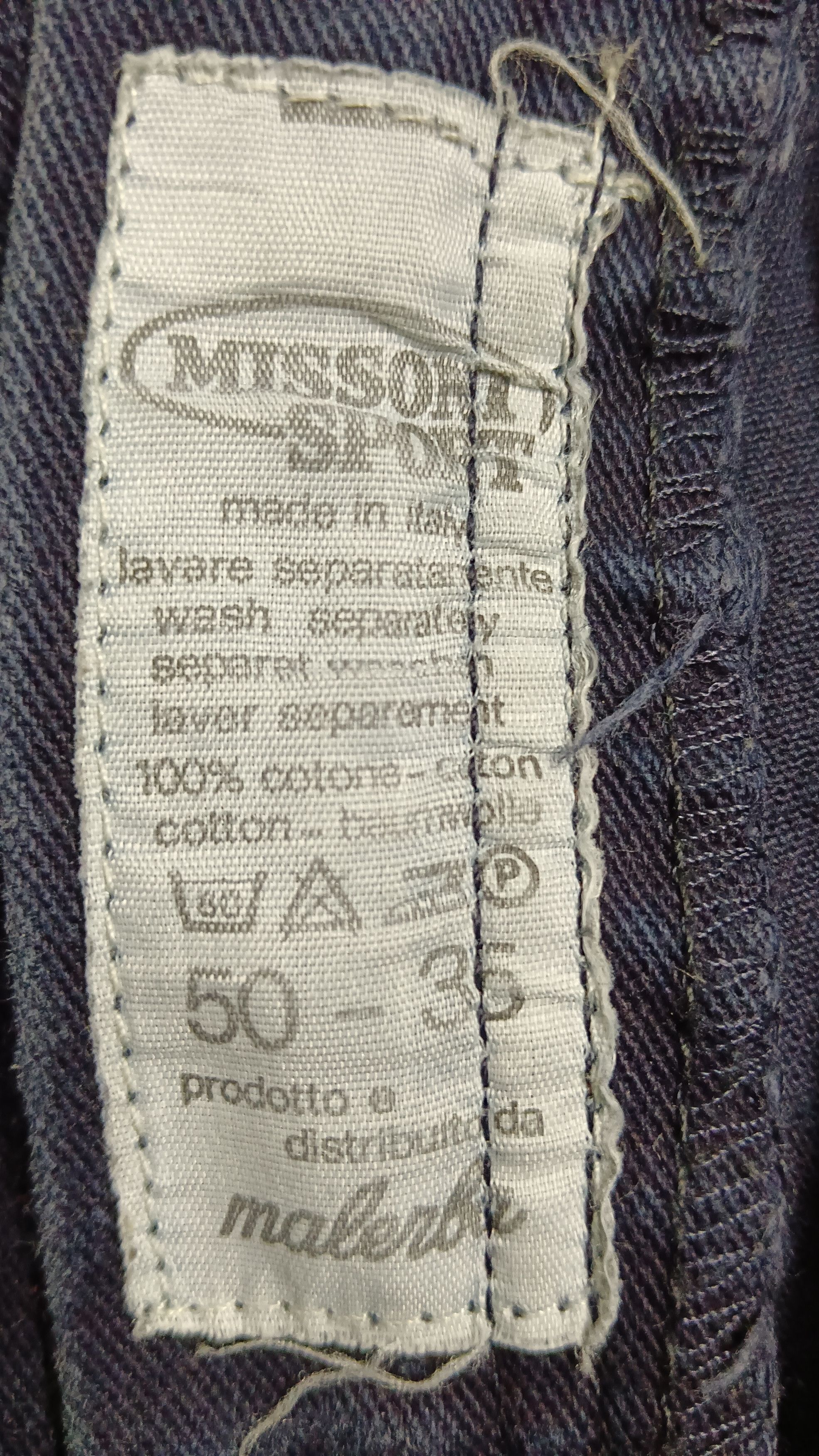 Missoni Missoni Sport Colourful Stitches Denim Size US 32 / EU 48 - 13 Thumbnail